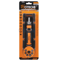 Sada ra��ov�ch skrutkova�ov 39-dielna HOTECHE HT250939