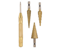 Vrt�ky stup�ovit� 4-dielna sada HOTECHE HT501059