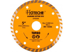 Kot�� diamantov� rezn� 125x22,23x7 mm HOTECHE HT570304