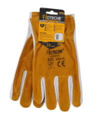 Rukavice pracovn� �tiepan� ko�a XL / 25 cm HOTECHE HT433210