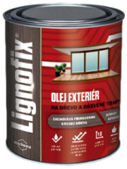 Ochrana dreva Lignofix Olej exteri�r 0,6 l BEZFAREBN�
