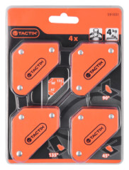 Sada magnetov uhlov�ch MINI 4-dielna TACTIX (591031)