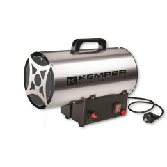 Ohrieva� plynov� prenosn� teplovzdu�n� 10kW KEMPER (65311INOXN)
