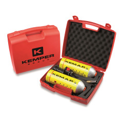Hor�k spajkovac� + kartu� 2 ks v kufr�ku KEMPER (1062EKIT)