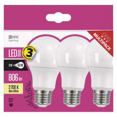 �iarovka LED Classic A60 9W E27 tepl� biela (ZQ5140.3)