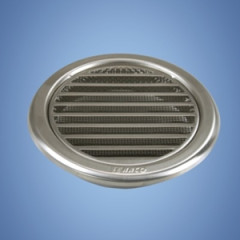 Mrie�ka vetracia nerezov� okr�hla so sie�ovinou NVM 150