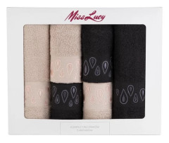 Sada uter�kov bavlnen�ch 6 ks / 3 ve�kosti Soltare MISS LUCY (FLO-8K0210)